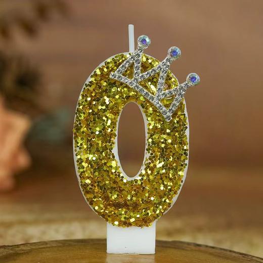 镶钻皇冠数字蜡烛-仅支持与下午茶、蛋糕一起购买配送【蛋糕配件】 商品图9