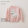 马克珍妮女童萌趣猫咪绵羊毛针织毛衣2025年冬装新款551927 商品缩略图0