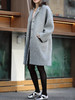 TYNVIE 纯羊毛超大号纽扣外套 - 淡灰色 商品缩略图11