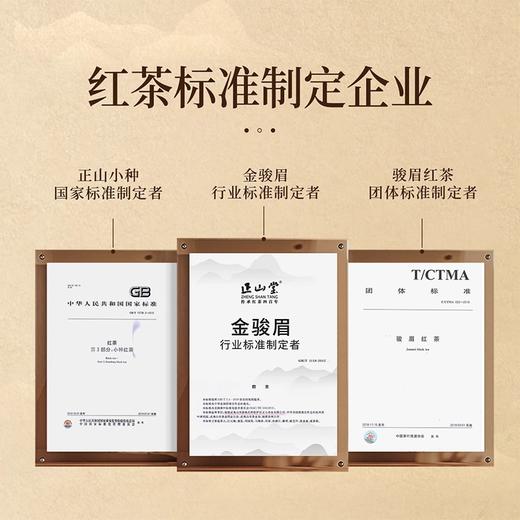 正山堂 正山小种 野茶 武夷红茶 桐木关 茶叶 礼盒 100g 商品图4