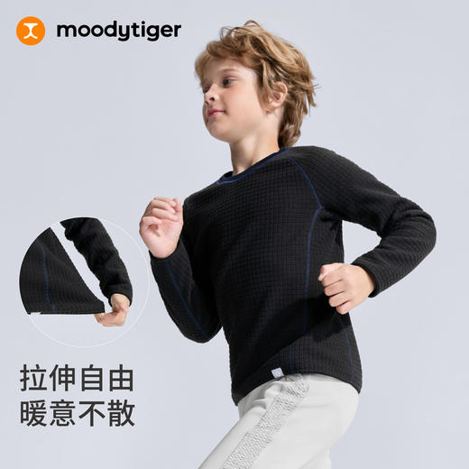 男女同款摇粒绒卫衣25秋新童装柔软双面穿上衣53510304【DR】 商品图3