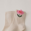 马克珍妮女童立体花朵柔弹中筒袜2025年秋冬新款551936 商品缩略图4