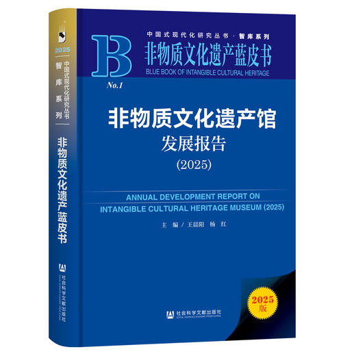 非物质文化遗产馆发展报告（2025） 蓝皮书 王晨阳 杨红 主编 社会科学文献出版社官方正版直发 商品图0