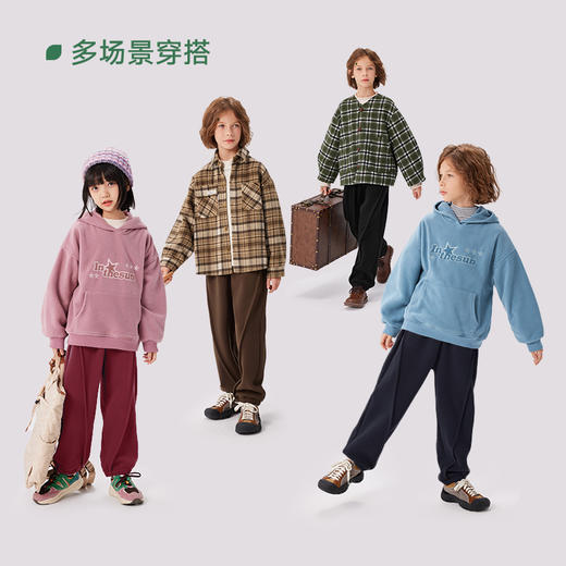 清仓‼️【加绒加厚多巴胺系列.儿童防风裤】100-150码男女童通用
 商品图2