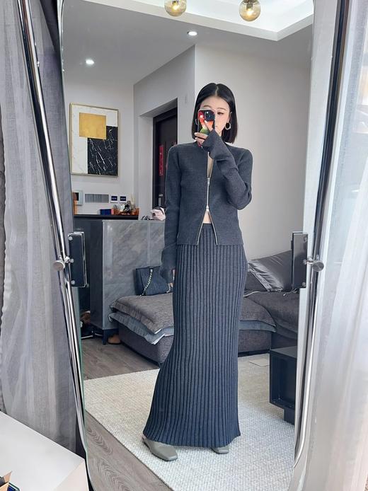 【高品质私服】【CC双开拉链开衫】赋予造型年轻活力感 轻松实现减龄G0715-CC【无标出货 介意慎拍】 商品图3