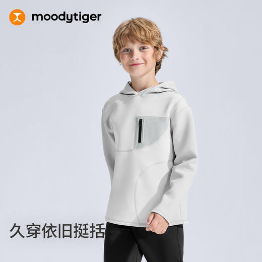 儿童套头空气层挺阔舒适男女童卫衣服53510302 商品图1