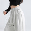 【限时秒杀】西遇慵懒风休闲卫裤女冬季新款阔腿宽松直筒垂感运动裤子SS051869 商品缩略图3