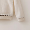 【100%绵羊毛】马克珍妮女童花边POLO领针织毛衣2025年冬装新款551893 商品缩略图4