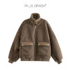 PLUS CRASH冬季新款底特律保暖老钱风高级感加厚百搭毛领夹克外套 商品缩略图3