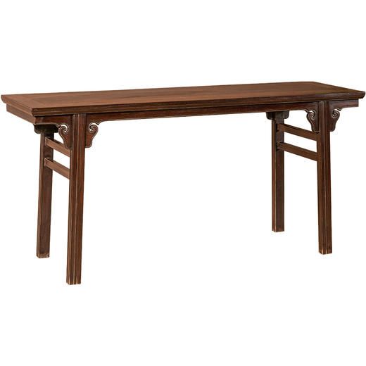 清	红木夹头榫如意云纹平头案 商品图5