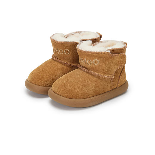 英氏童鞋婴儿学步鞋宝宝鞋冬季保暖加绒休闲靴女宝短靴百搭男宝 商品图4