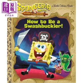 预售 【中商原版】海绵宝宝大电影 寻找方块裤 深海大冒险 如何成为一名海盗 The Spongebob Movie Search for Squarepants 英文原版
