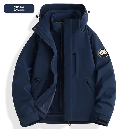 【商城爆款】石墨烯三合一冲锋衣｜7天热销3000+件｜自发热黑科技 BS96889-YSD 商品图6