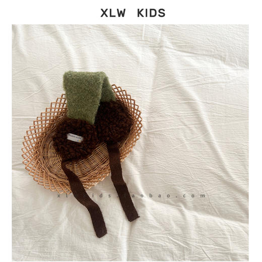 【YW】无忧购韩国新款拼色加厚羊羔毛儿童耳罩秋冬防冻保暖护耳男女宝宝耳捂子（截单后3-5天发货) 商品图8