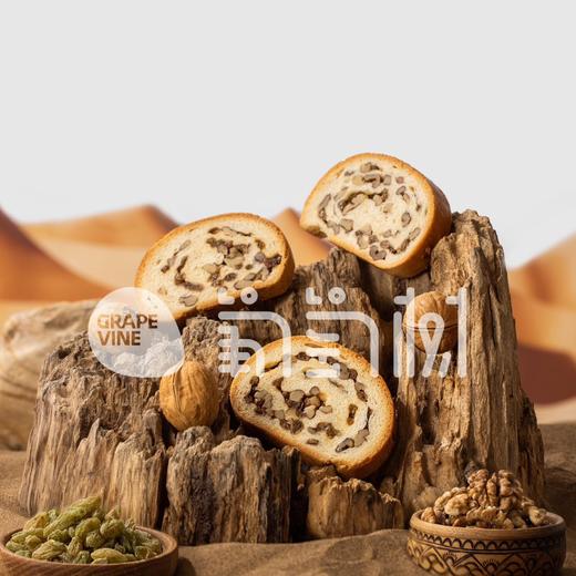 葡萄树·新疆黑麦果仁列巴切片700g  做客新疆 必吃糕点 商品图4