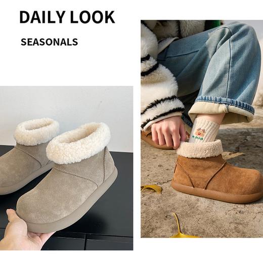 SACHA小土豆雪地靴，加厚保暖，成人厚底雪地靴 商品图4