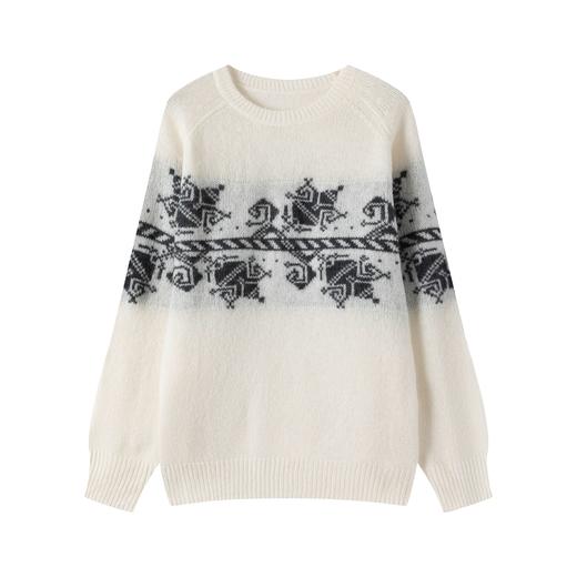 N°28 秋冬新款毛针织衫设计师气质轻奢打底针织衫895392M024  商品图4