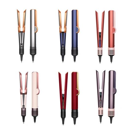 【双12抢先购 限时特惠】Dyson戴森HT01礼盒款 吹风直发器干湿两用直发夹板家用电吹风机 送戴森气垫梳 落日玫瑰 藏青铜色  商品图4