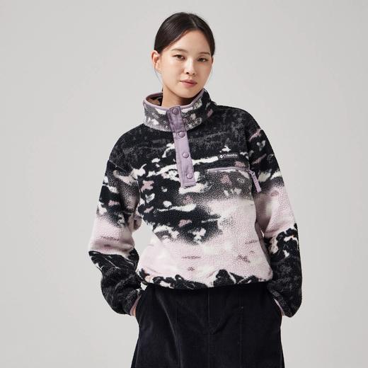 哥伦比亚女式休闲印花半开衫抓绒AR5760 商品图2