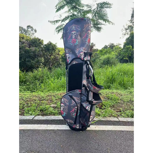 高尔夫 支架球包  黑色 蓝色 商品图1