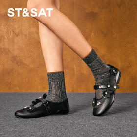 【派对焦点】星期六休闲花花平底玛丽珍SSD3111596