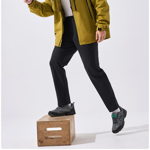 任选2条-10元【不臃肿超保暖！】男女同款 面料抗菌【含气凝胶抗寒】【牦牛绒护腰 表层抗沾湿抗污 远红外升温】 FIBC UV光变蓄热裤登山保暖裤 商品图2