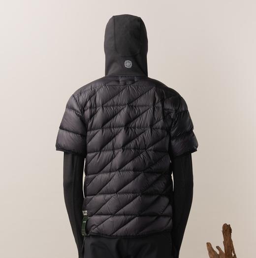 PACIFIC短袖羽绒服轻量保暖鹅绒排骨马甲外套UPPERVOID二普纬度 商品图1