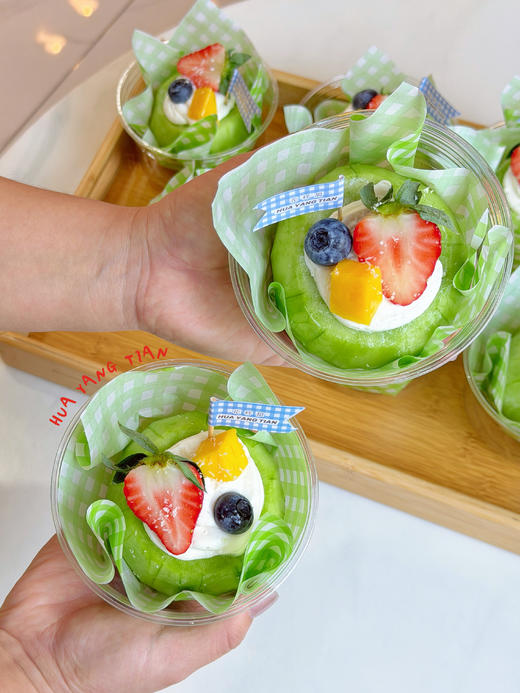 绿宝石香瓜冷萃酸奶（产品按克重制作，小瓜整个，大瓜半个随机发） 商品图2