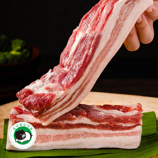 二头乌 猪届熊mao肉极速锁鲜土猪肉 排骨断骨连经六好四无好猪肉(0抗生素、0激素、0有害重金属、0促长剂)给孩子吃的土猪肉 商品图2