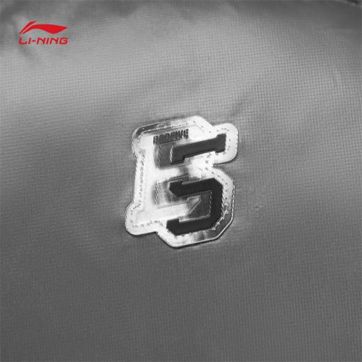 李宁反伍BADFIVE男子防泼水宽松短羽绒服AYMV501 商品图5