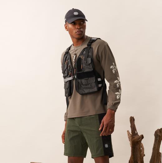 ALEZA装载马甲户外工装多功能口袋防水背心UPPERVOID二普纬度 商品图2