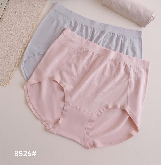 女士加肥加大丰满裤高弹力无缝舒适内裤三角裤8526 商品图1