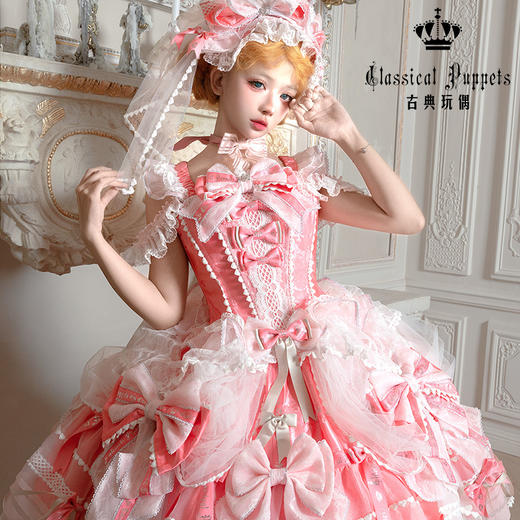 【全款预售】梦中的蝴蝶结 古典玩偶 Lolita 商品图8