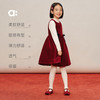 【新春款】allblu幼岚【新年丝绒连衣裙】儿童连衣裙A类冬季新款女童裙子 商品缩略图2