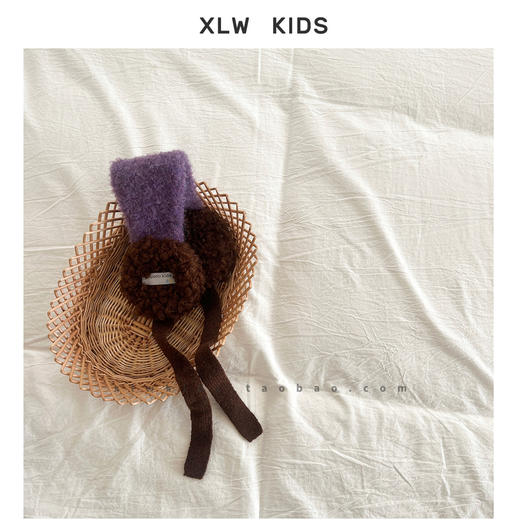 【YW】无忧购韩国新款拼色加厚羊羔毛儿童耳罩秋冬防冻保暖护耳男女宝宝耳捂子（截单后3-5天发货) 商品图10