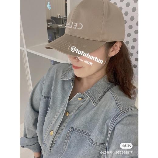 c*eline高品帽子大团字母刺绣系列棒球帽 商品图6