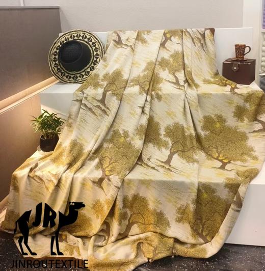 金柔·胡杨林多功能披肩/盖毯150*200  100%竹纤维 商品图0