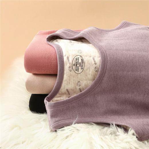 【绵羊毛填充面料❗️加厚锁温加倍温暖】羊毛保暖背心男女加厚打底内穿贴身马夹爸爸妈妈三层。ja 商品图3