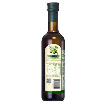 欧丽薇兰 Olivoila【保真橄榄油】食用油 特级初榨 压榨 橄榄油500ml 商品图3