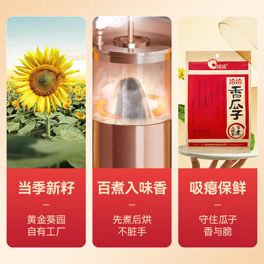 洽洽经典香瓜子160g*4袋 商品图2