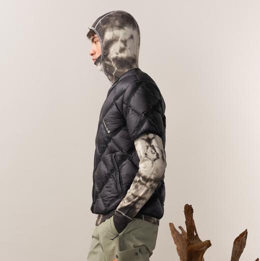 PACIFIC+短袖羽绒服鹅绒轻薄保暖排骨服马甲UPPERVOID二普纬度 商品图2