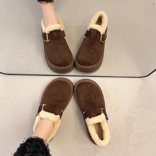 凯撒 厚底加绒全包勃肯鞋XG6702 商品图4