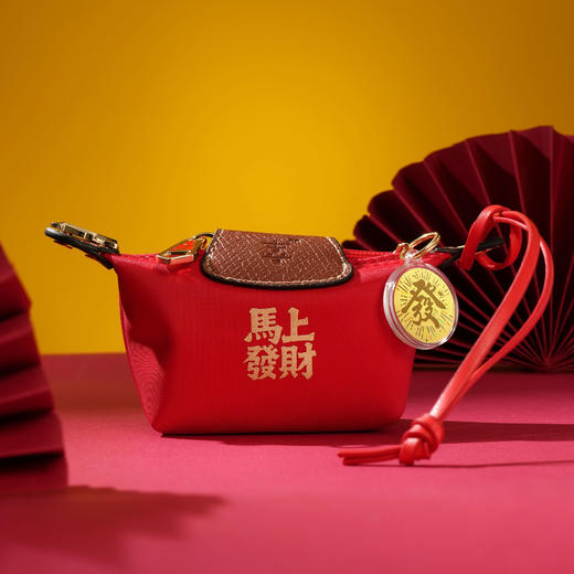 赚元马新年系列礼品 26年新春马年999足金挂饰红手绳 车挂包挂钥匙挂饰品 商品图5