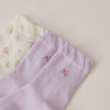 马克珍妮女童柔软弹力花边中筒袜2025年秋冬新款551935 商品缩略图3