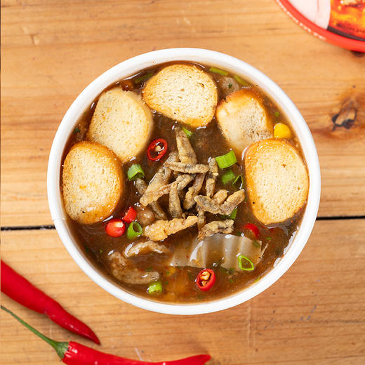 张顺心酸辣小鱼汤85g*6桶【分仓直发，72小时发货，周末节假日不发货】 商品图4