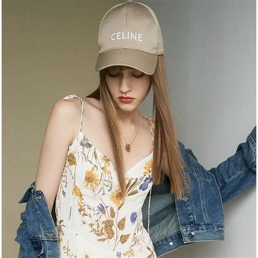 c*eline高品帽子大团字母刺绣系列棒球帽 商品图5