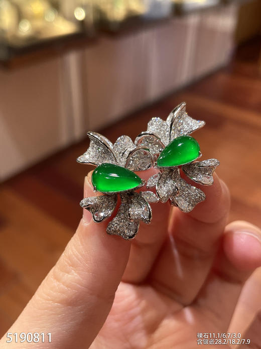 蝴蝶结耳钉【5190811】具体价格微信咨询 商品图0