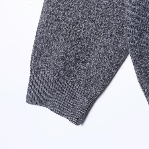 SDSA男士秋冬新款痞帅男装慵懒风简约圆领毛衣百搭宽松针织衫上衣 商品图3