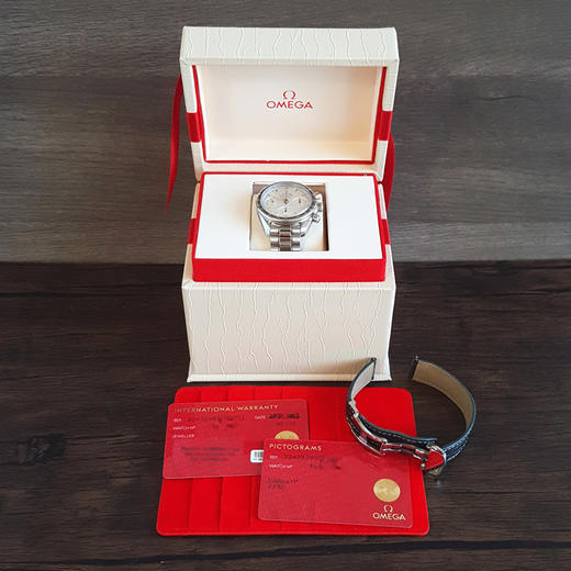 【95新】OMEGA欧米茄324.30.38.50.02.001自动机械日期显示、计时38mm（中性款）超霸系列 精钢101125NJS54 商品图1