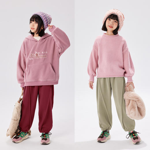 清仓‼️【加绒加厚多巴胺系列.儿童防风裤】100-150码男女童通用
 商品图0